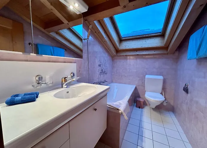 Blue Sky With Stunning Views Gstaad