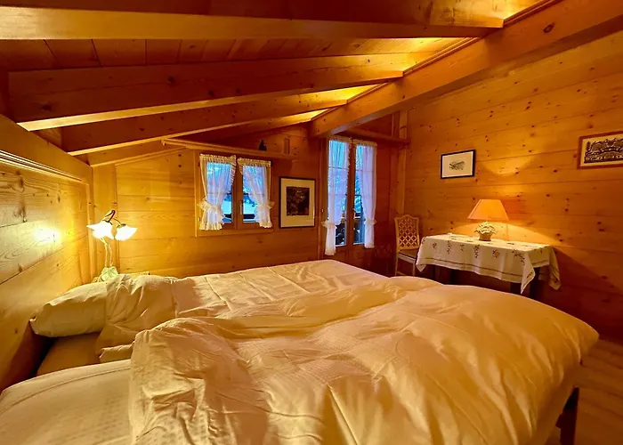 Blue Sky With Stunning Views Willa Gstaad